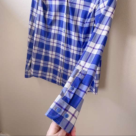 Duluth Trading Co. Women’s Mesh Outdoor Flannel Button Up - Picture 3 of 6